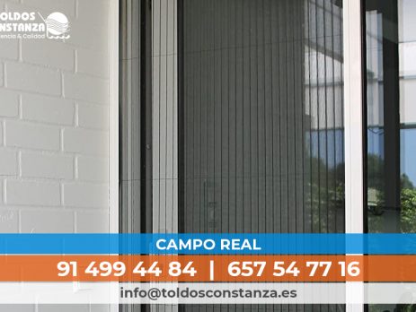 mosquiteras en campo real