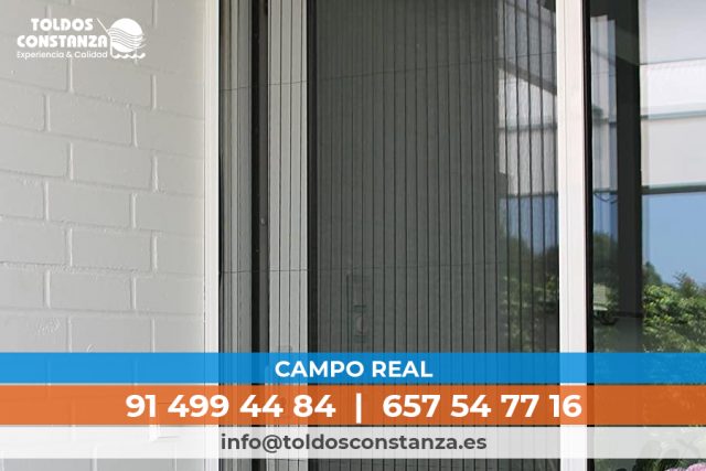 mosquiteras en campo real