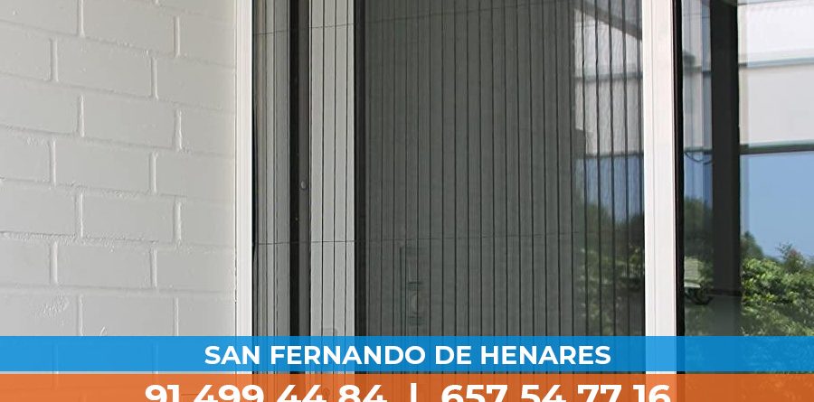 mosquiteras en san fernando de henares
