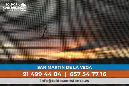 mosquiteras en san martin de la vega