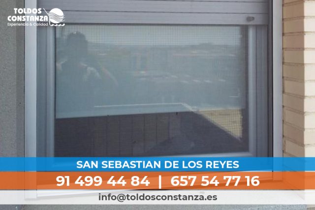 mosquiteras en san sebastian de los reyes