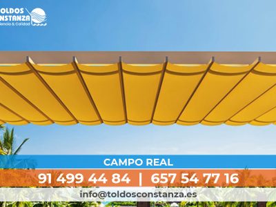 pérgolas en campo real
