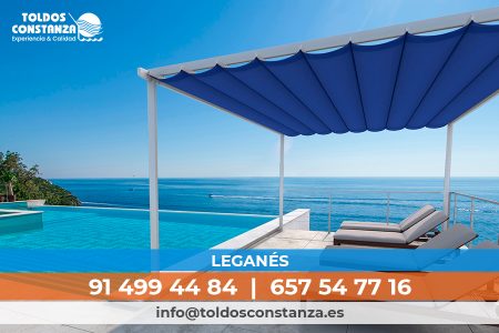 toldos y pérgolas en Leganés