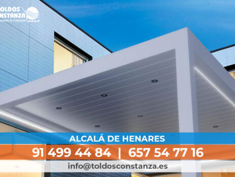 Pérgolas bioclimáticas en Alcalá de Henares