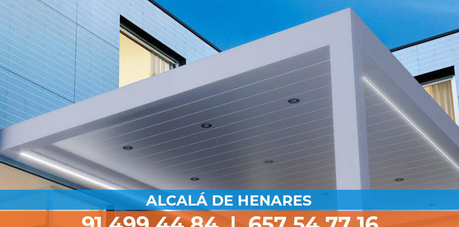 Pérgolas bioclimáticas en Alcalá de Henares