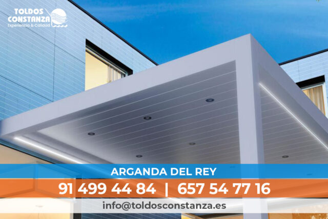 Pérgolas bioclimáticas en Arganda del Rey