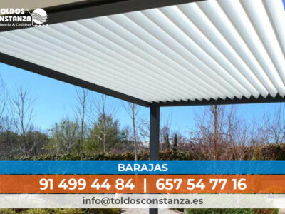Pérgolas bioclimáticas en Barajas
