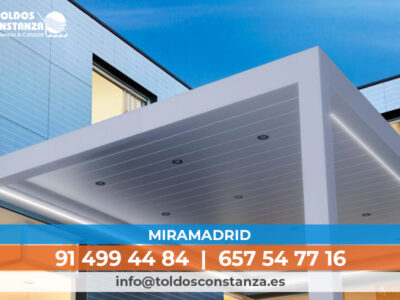 Pérgolas bioclimáticas en Miramadrid