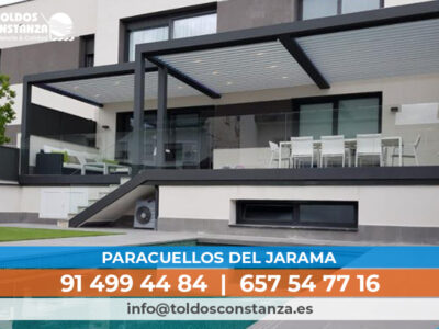 Pérgolas bioclimáticas en Paracuellos del Jarama
