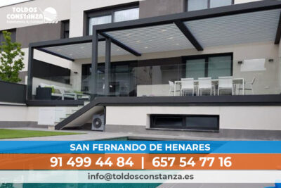 Pérgolas bioclimáticas en San Fernando de Henares