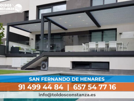 Pérgolas bioclimáticas en San Fernando de Henares