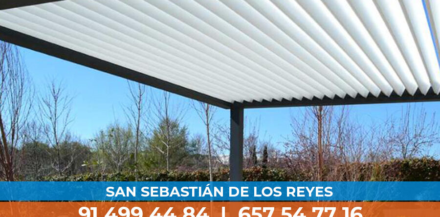 Pérgolas bioclimáticas en San Sebastián de los Reyes