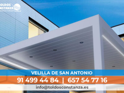 Pérgolas bioclimáticas en Velilla de San Antonio