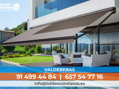 Toldos en Valdebebas